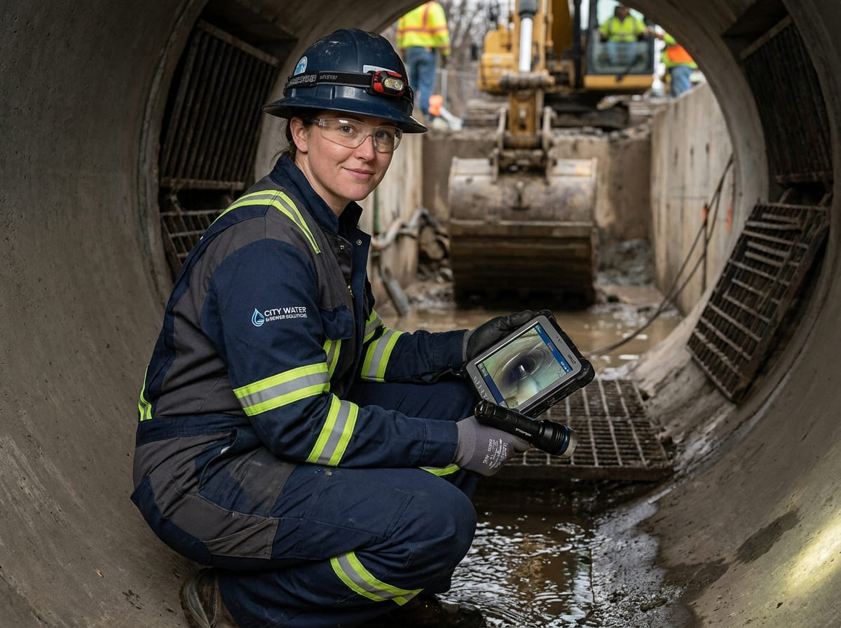 Sewer Line Inspection & Replacement in Brookston